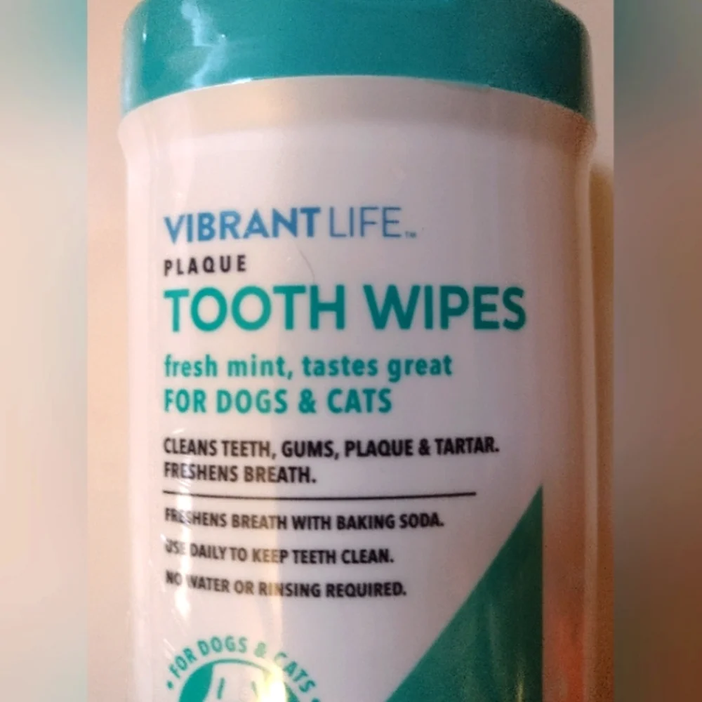 NWT Vibrant Life Tooth Wipes and Flys-off